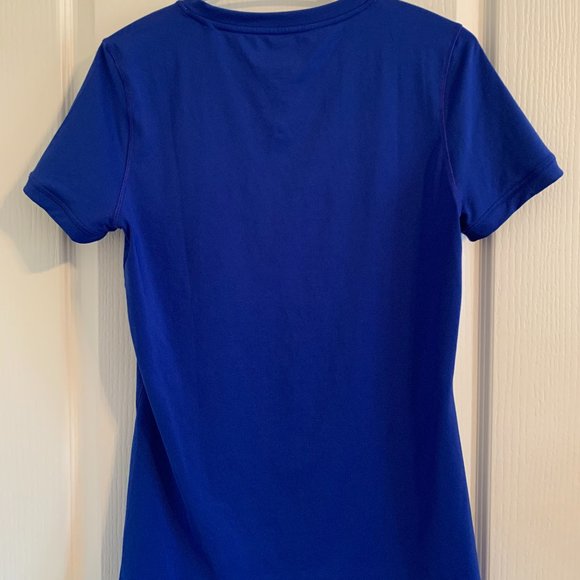 Adidas Techfit Climate Blue T-Shirt - Picture 2 of 4